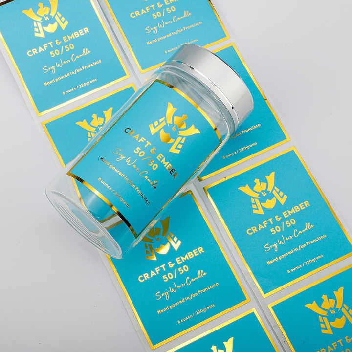Premium Self Adhesive Labels - Color: Multicolor