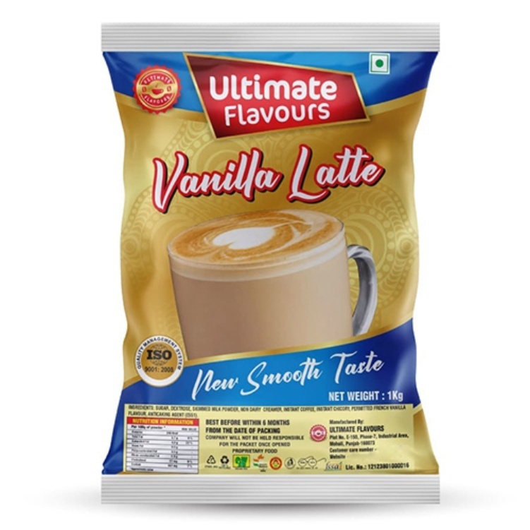 Vanilla Latte Coffee Premix - Grade: Premium