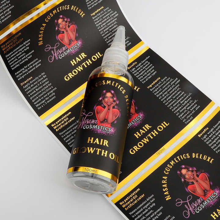 Roll Form Printed Labels - Color: Multicolor