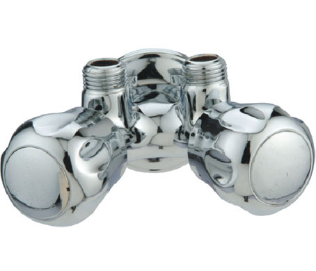 2X1 Angle Cock Tap - Metals Type: Brass