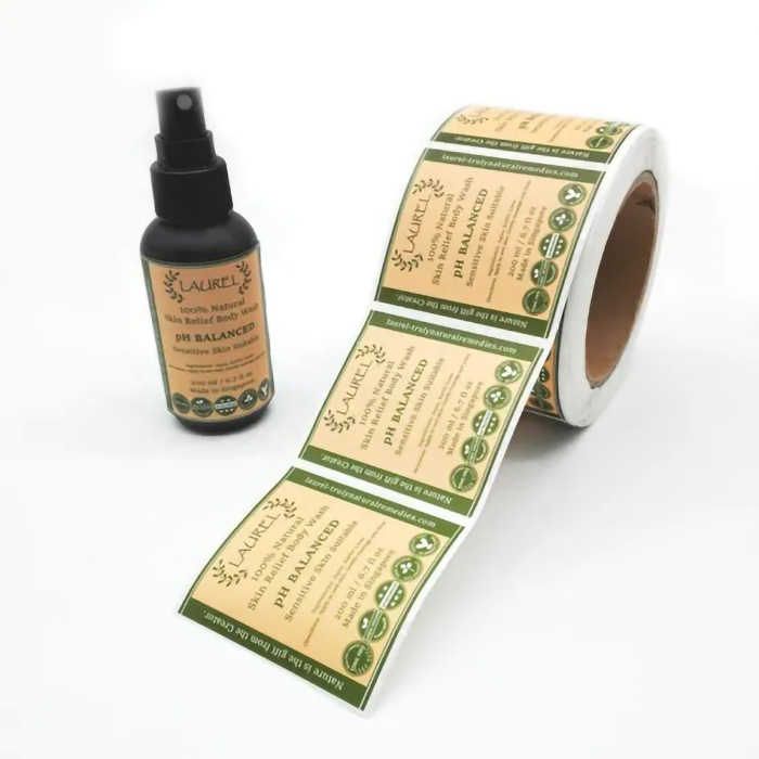 Custom Packaging Labels - Color: Multicolor