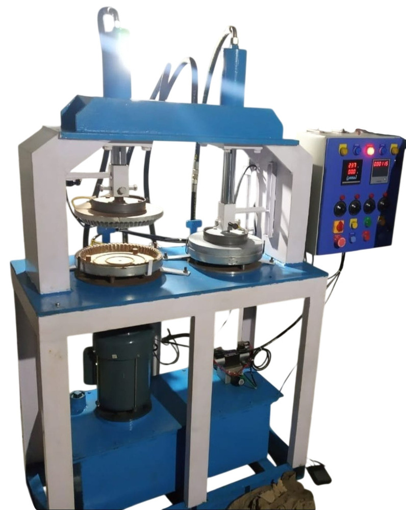 Double Die Paper Plate Making Machine