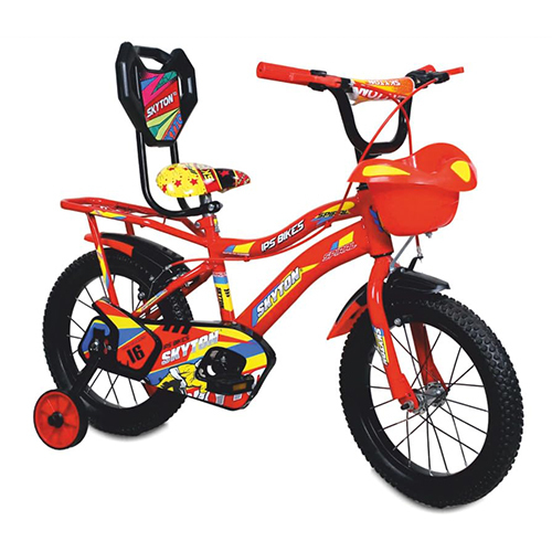 Spiral 16 Inch Kids Cycle with Side Wheels