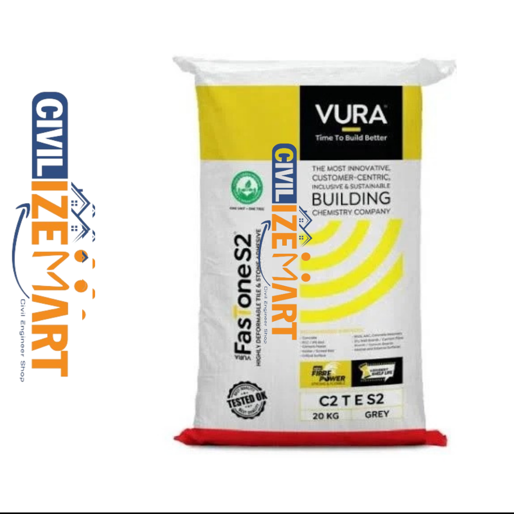 Vura KrafTile  Grey Tile Adhesive