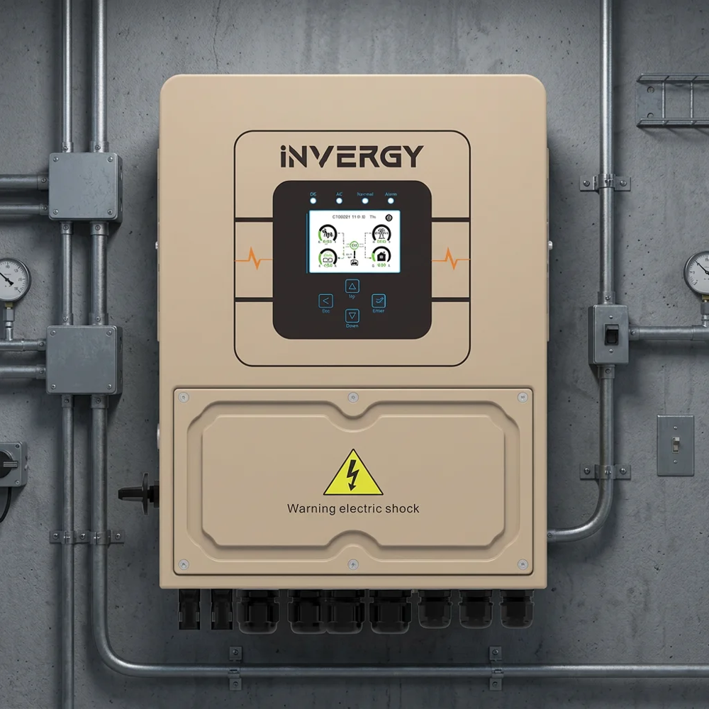 Invergy INV EU 5KW-48V-1P Single Phase Hybrid Inverter Low Voltage Residential Series