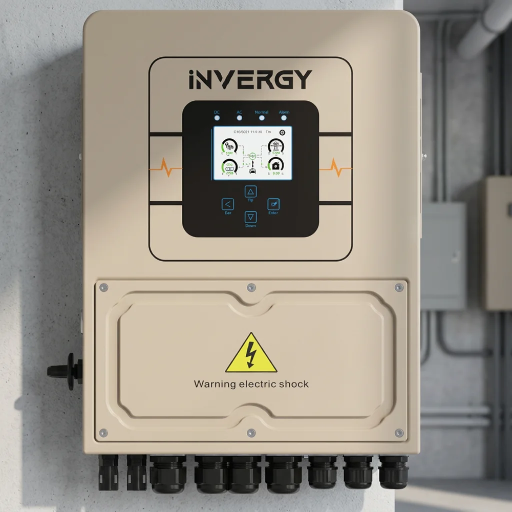 Invergy INV EU 5KW-48V-1P Single Phase Hybrid Inverter Low Voltage Residential Series