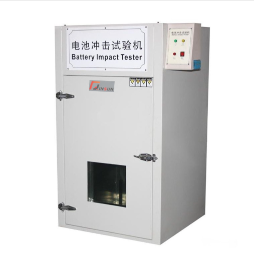 Battery Impact Tester - Powder Coated Mild Steel, 800x600x1200mm, Digital Control | Explosion-Proof Chamber, Adjustable 5-50kg Impact Weight