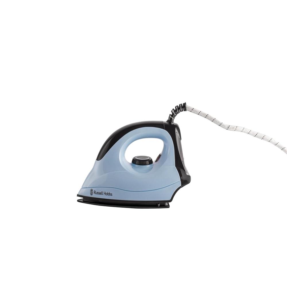 Russell Hobbs 1200w Swift Dry Iron | Powerful Performance, Ptfe-coated Smooth Gliding Soleplate, Adjustable Thermostat - Color: Blue