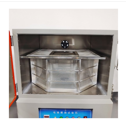 Battery Combustion Tester - Stainless Steel, 700x500x800mm, Digital Control Panel | Explosion-Proof Chamber, Adjustable Gas Pressure, Integrated Ventilation Fan