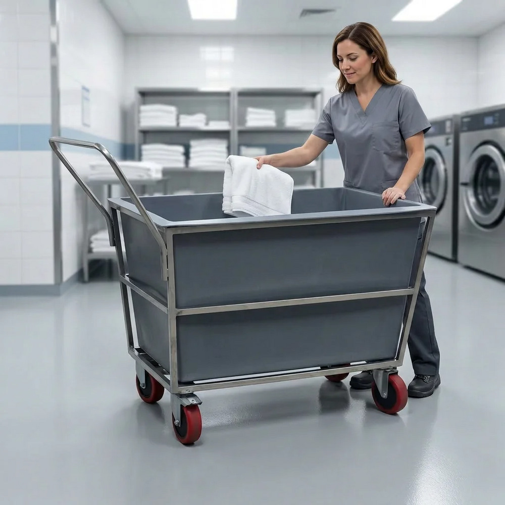 Large Laundry Trolley