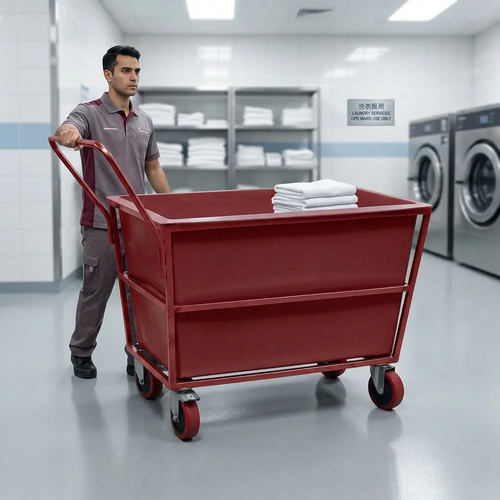 Large Laundry Trolley