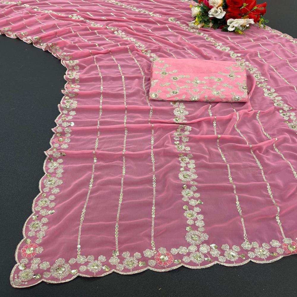 Trendy Designer Casual Party Wear Saree