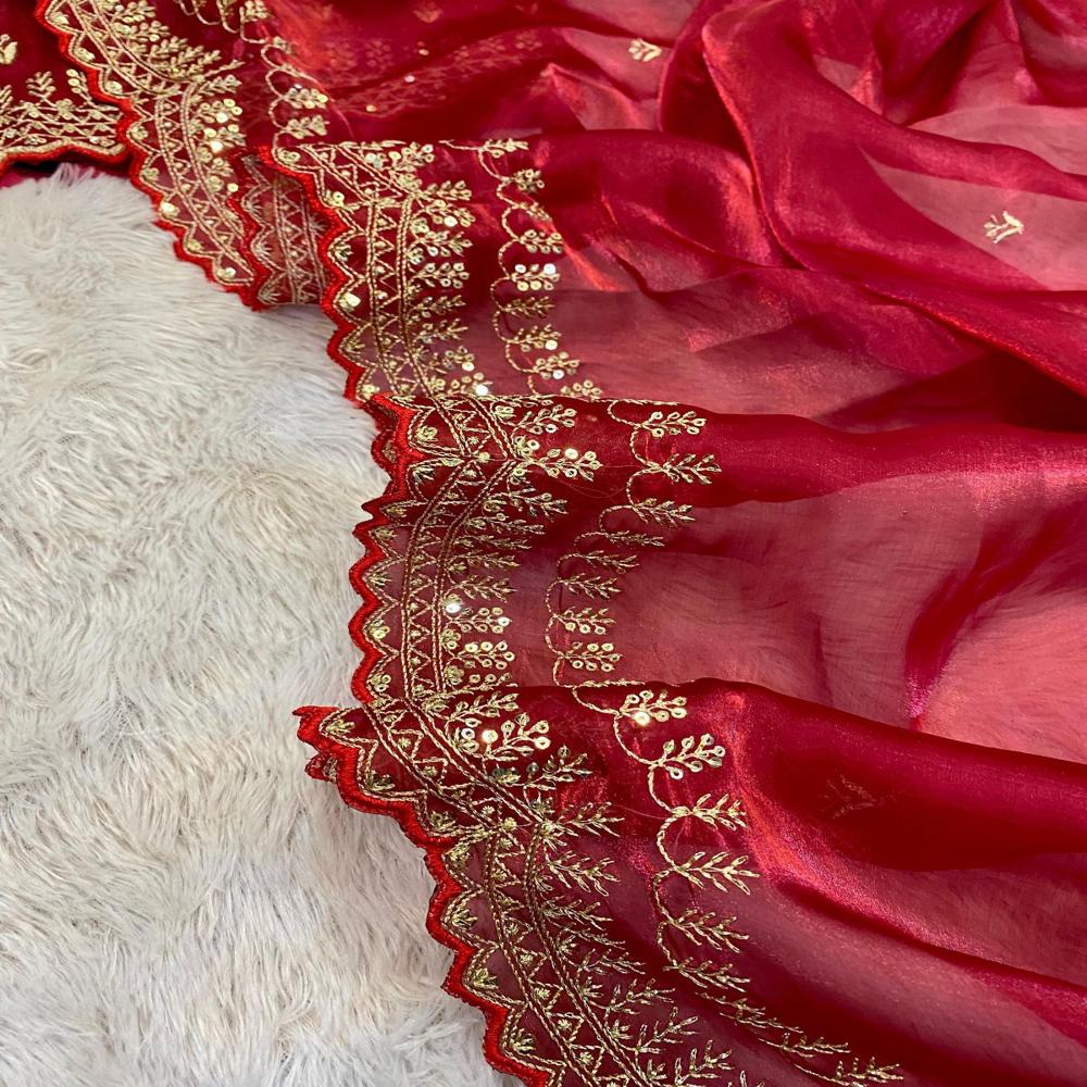 Premium Bridal Wear designer Saree 