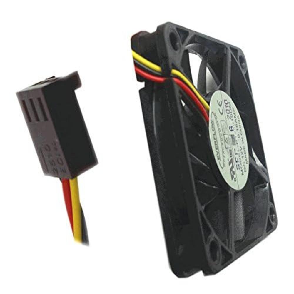 EVERFLOW TB6010BU 12V DC 0.35 AMP 6010mm Ball Bearing Industrial Axial Cooling Fan