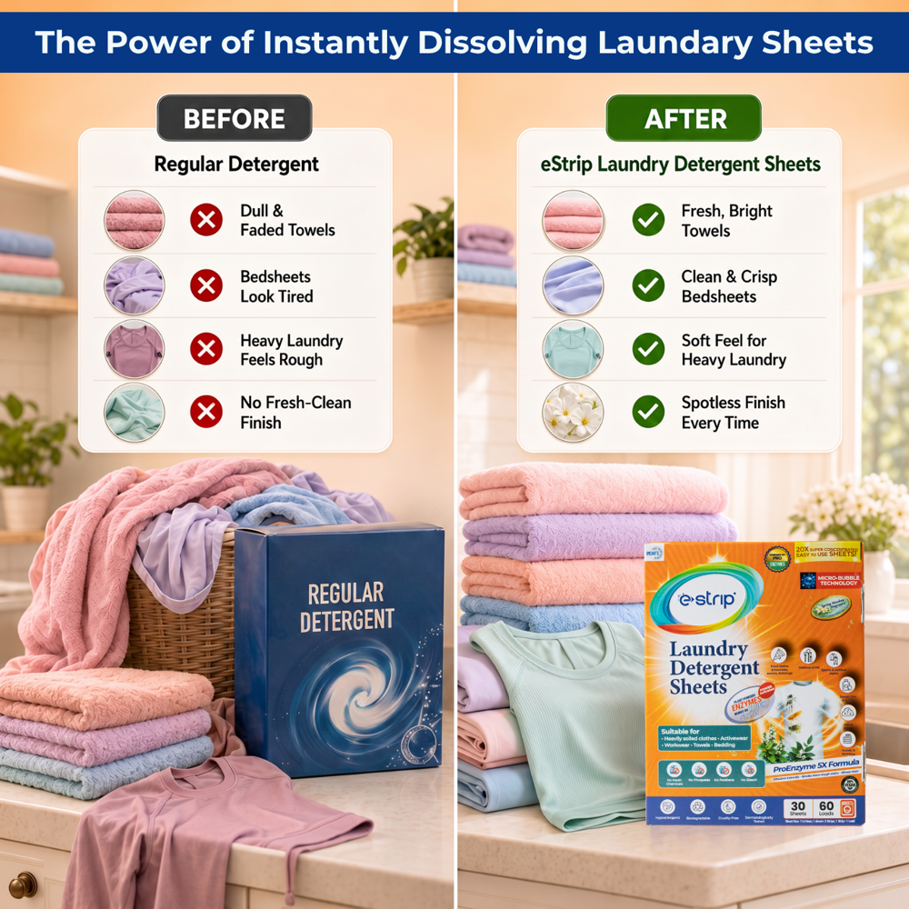 Proenzyme 5x Laundry Detergent Sheets