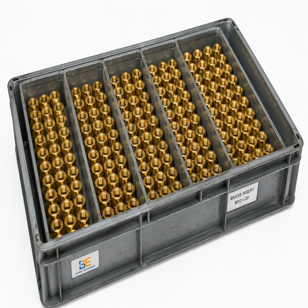 CNC Machined Brass Threaded Inserts