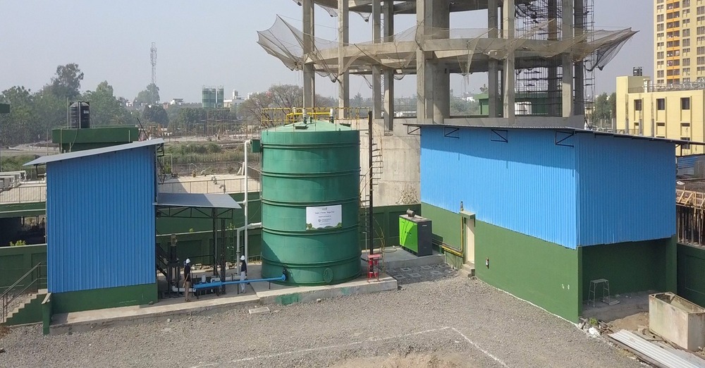 Industrial Biogas Plants Feed Capacity 1000 Kg to 10000 Kg