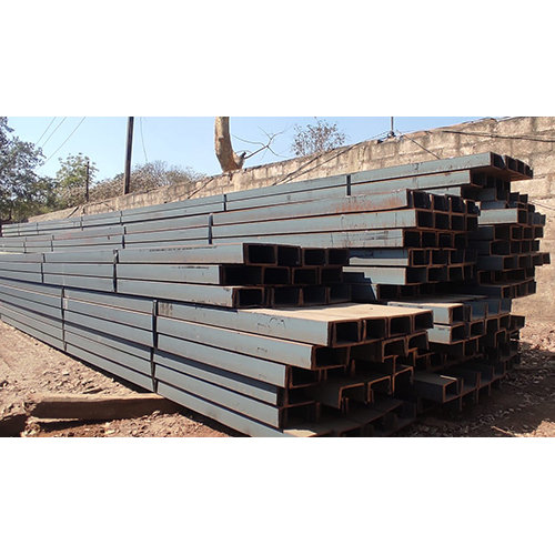 MS Channel - Mild Steel, 6/12 Meter Length, Grey Metallic | High Tensile Strength, Corrosion Resistant, Uniform Section