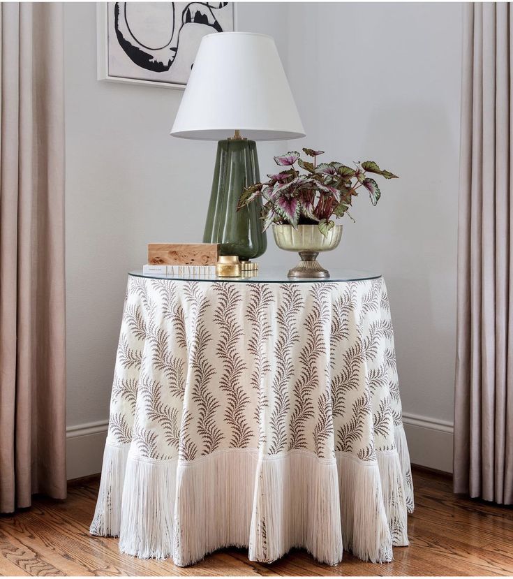Table Cover - 100% Linen, Smooth Texture, Plain Pattern | Ideal For All Seasons, Perfect For Home Use