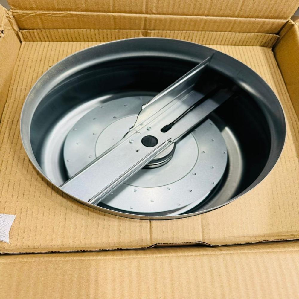 Ostberg Inline Fan - Aluminum, Standard Size | Sleek Silver, Electric Powered, 1-year Warranty, Designed For Industrial Airflow Enhancement