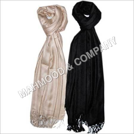 पुरुषों का रेशमी स्व-स्ट्राइप स्कार्फ