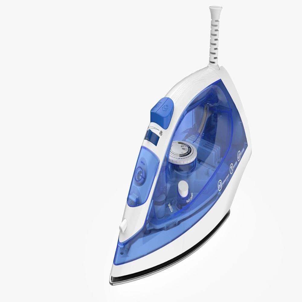RUSSELL HOBBS FocusSteam 2000W Steam Iron | Smooth Ceramic Soleplate | Continuous Steam & Burst Function | Anti-Drip & Anti-Calc Protection | 220ml Water Tank | Effortless Wrinkle Removal