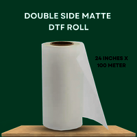 Double Side Matte Dtf Roll 24 Inch X 100 Meter