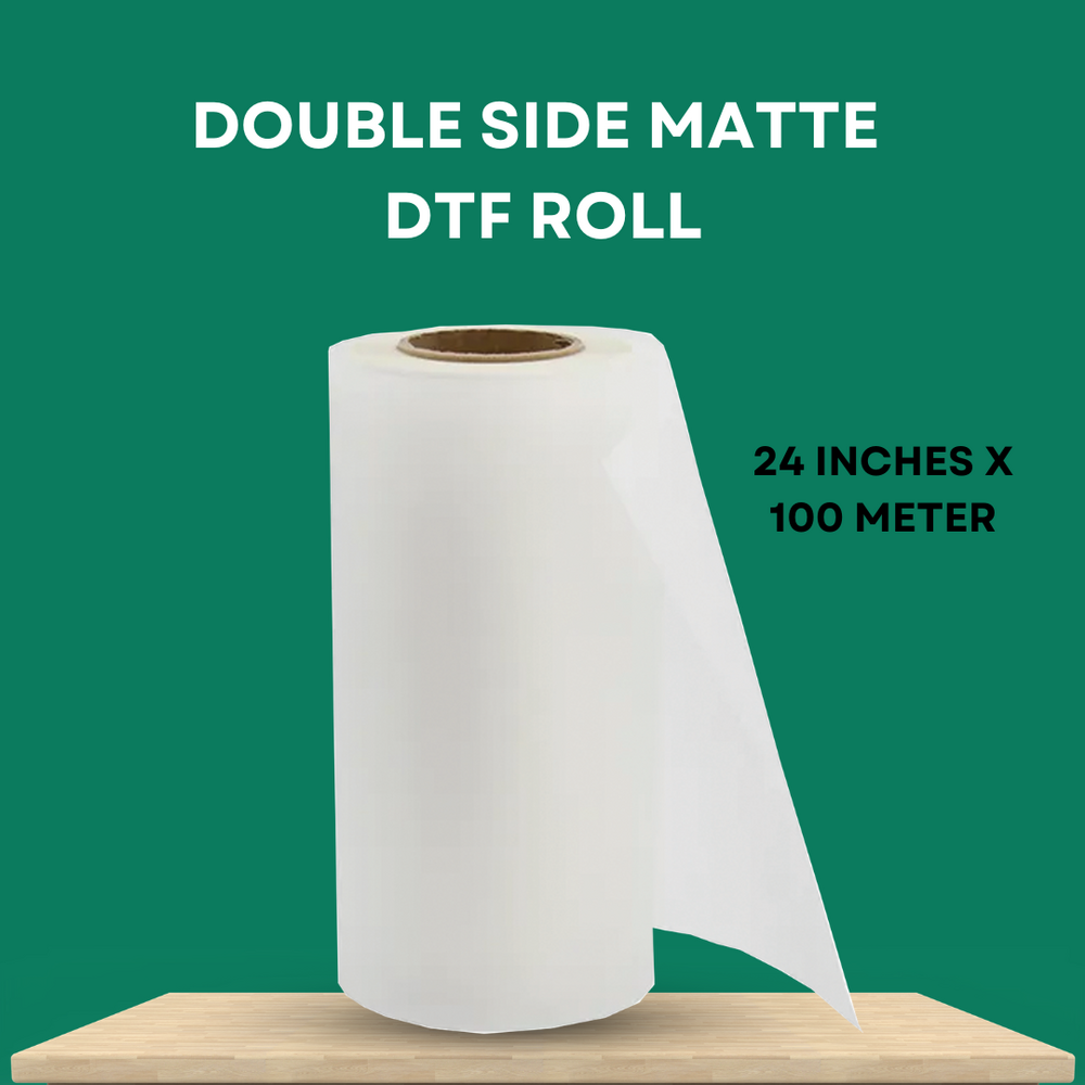 Double side matte DTF Roll 24 inch x 100 meter
