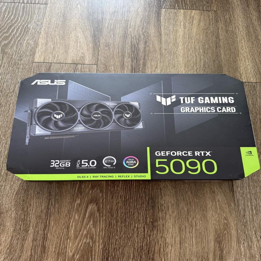 ASUS TUF Gaming RTX 5090 32GB GDDR7 Graphics Card SEALED SHIPS NOW