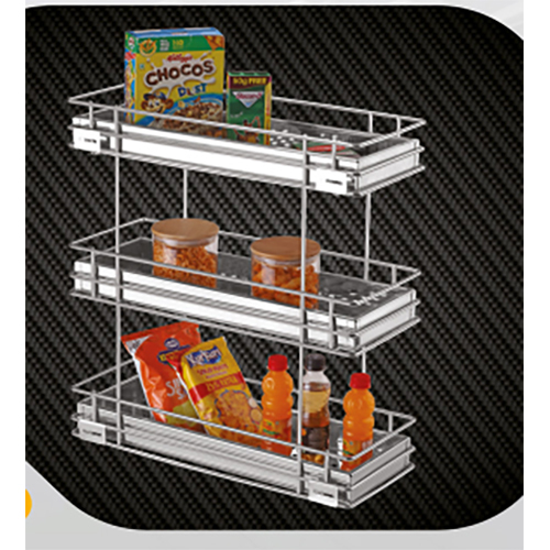 Three Shelf Pullout Folding