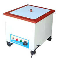 Portable Paraffin Wax Bath Machine - Stainless Steel Tank, 40x35x35 Cm, White & Red | Thermostatic Control, Caster Wheels, 4-6l Capacity
