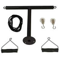 Black T Shape Pulley System