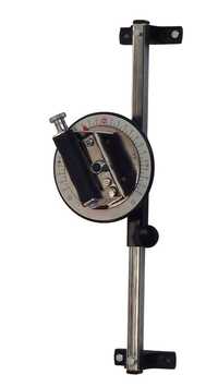 Supinator Pronator Rotary Wrist Machine - Stainless Steel, 40x12x8cm, Manual Resistance | Non-slip Grip, Calibrated Dial, Wall-mounted