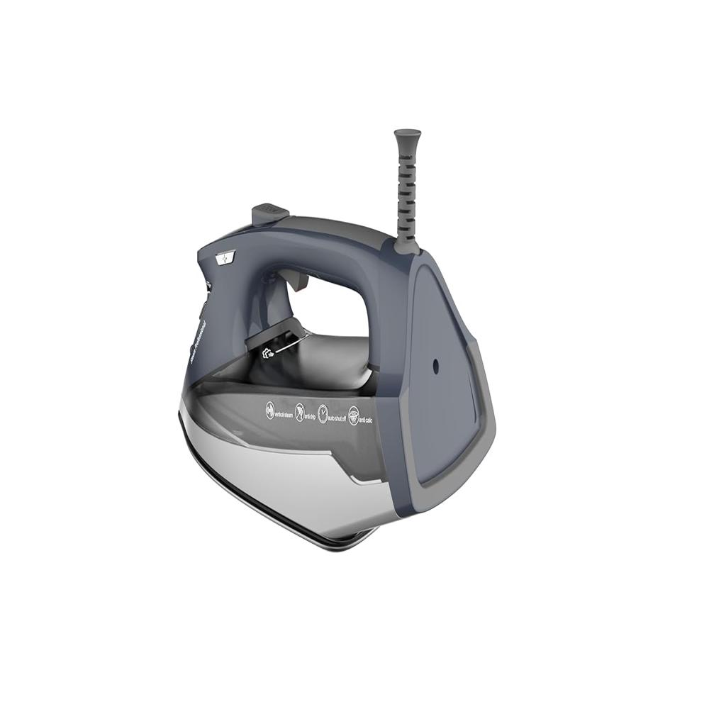 RUSSELL HOBBS Digisteam 2800W Steam Iron | Digital Touch Display | Powerful Continuous Steam & Burst |Ceramic Soleplate | Anti-Drip, Anti-Calc & Auto Shut-Off | Large 350ml Tank | Home Clothes Ironing