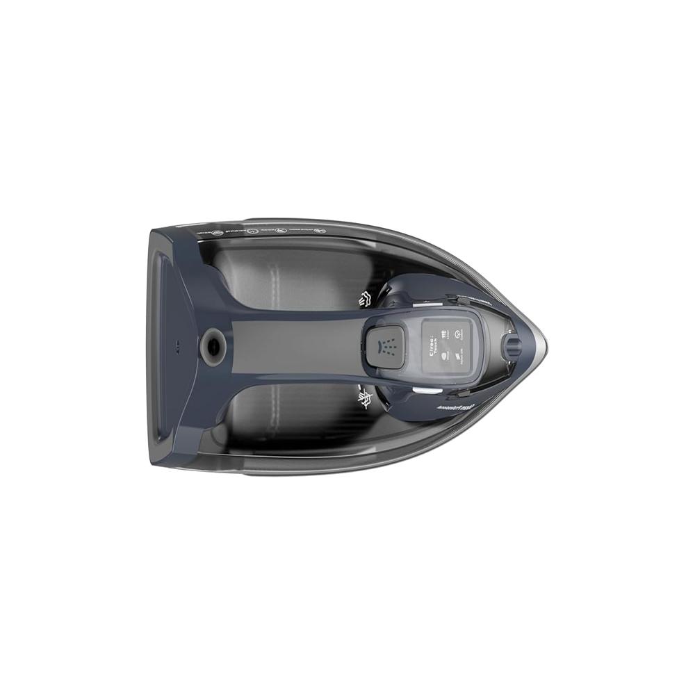 RUSSELL HOBBS Digisteam 2800W Steam Iron | Digital Touch Display | Powerful Continuous Steam & Burst |Ceramic Soleplate | Anti-Drip, Anti-Calc & Auto Shut-Off | Large 350ml Tank | Home Clothes Ironing