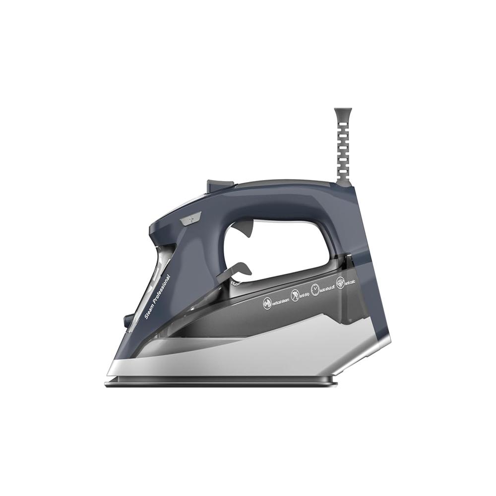 RUSSELL HOBBS Digisteam 2800W Steam Iron | Digital Touch Display | Powerful Continuous Steam & Burst |Ceramic Soleplate | Anti-Drip, Anti-Calc & Auto Shut-Off | Large 350ml Tank | Home Clothes Ironing
