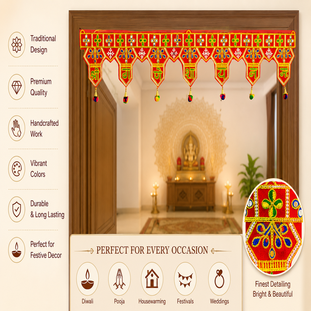 KRISHNA HANDLOOM Traditional Decorative Home Entrance Decor  U 17