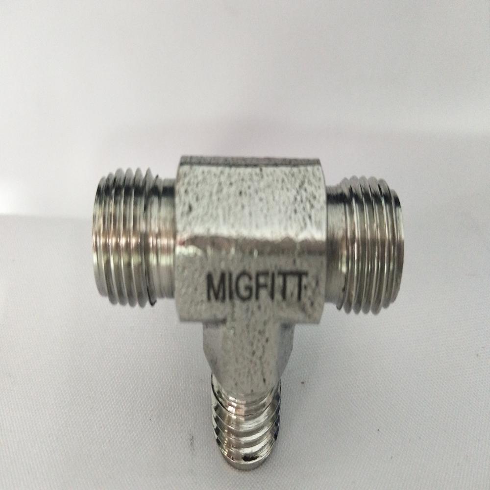 SS Instrumentation Tee Fitting