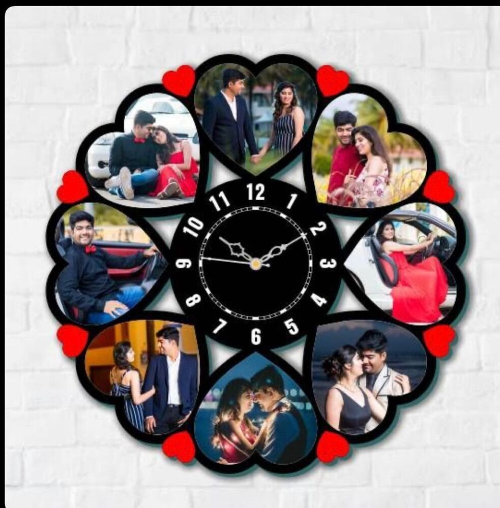 Sublimation Photo Printed Clock