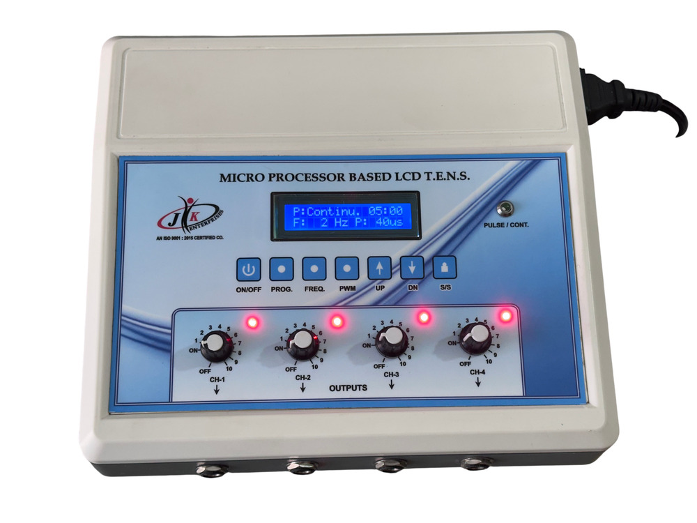 Microprocessor Based LCD TENS Combination Therapy