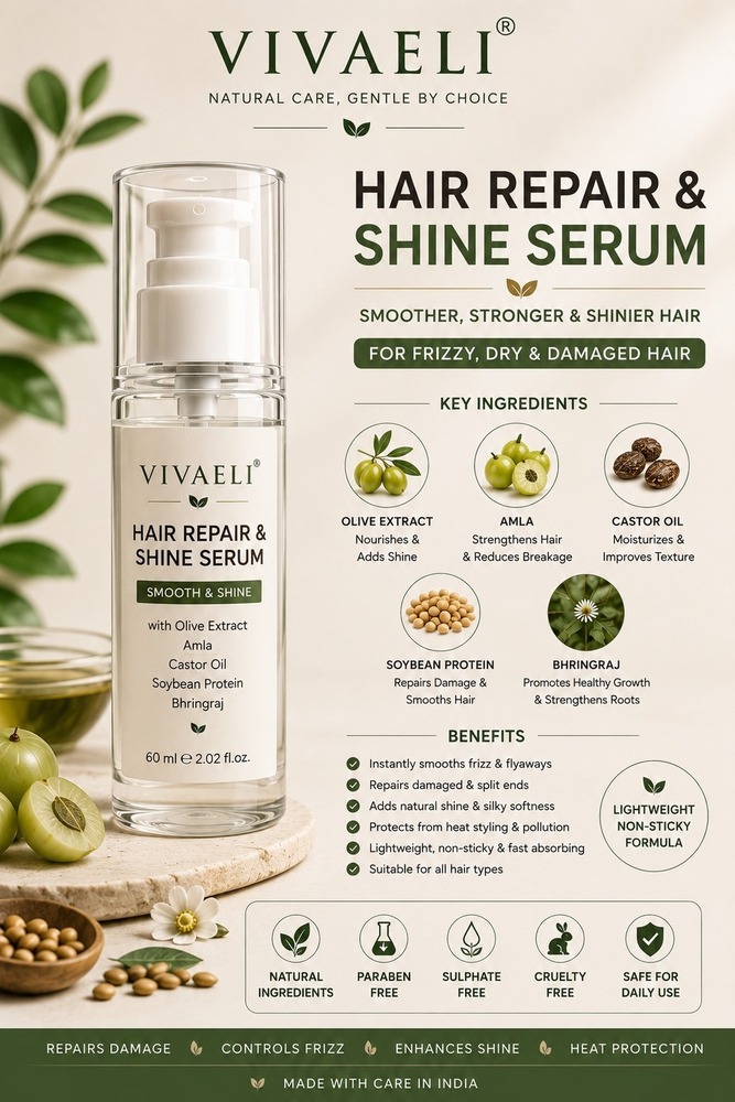 Vivaeli Hair Repair & Shine Serum