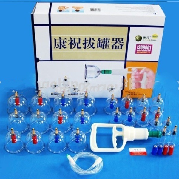 Magnetic 24 Cups Vacuum Cupping Magnetic Therapy Kit