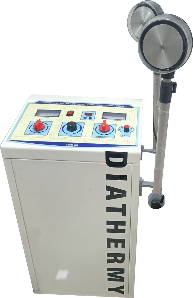 Shortwave Diathermy Pulse Machine With DiskElectrode