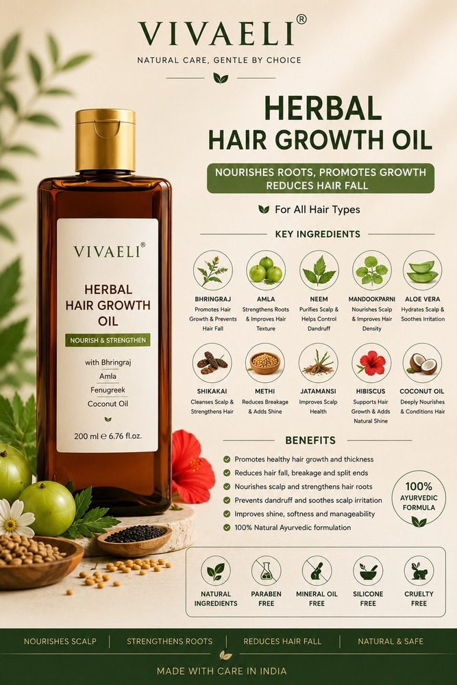 Vivaeli Herbal Hair Growth Oil