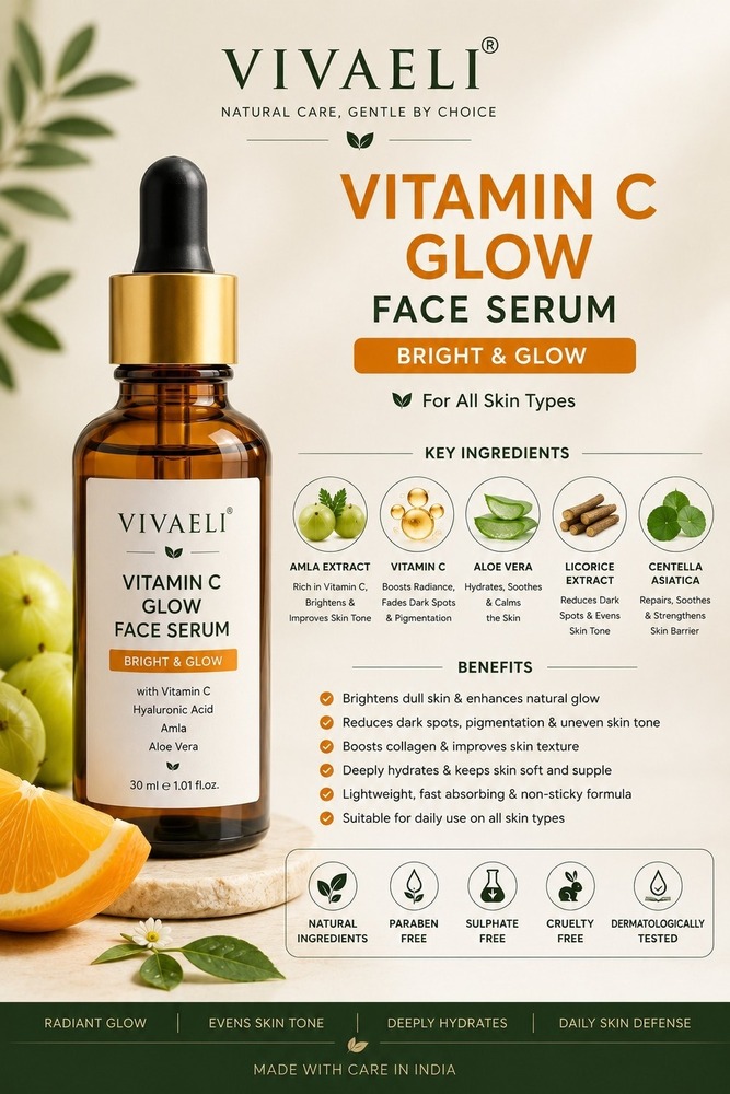 Vivaeli Vitamin C Glow Face Serum