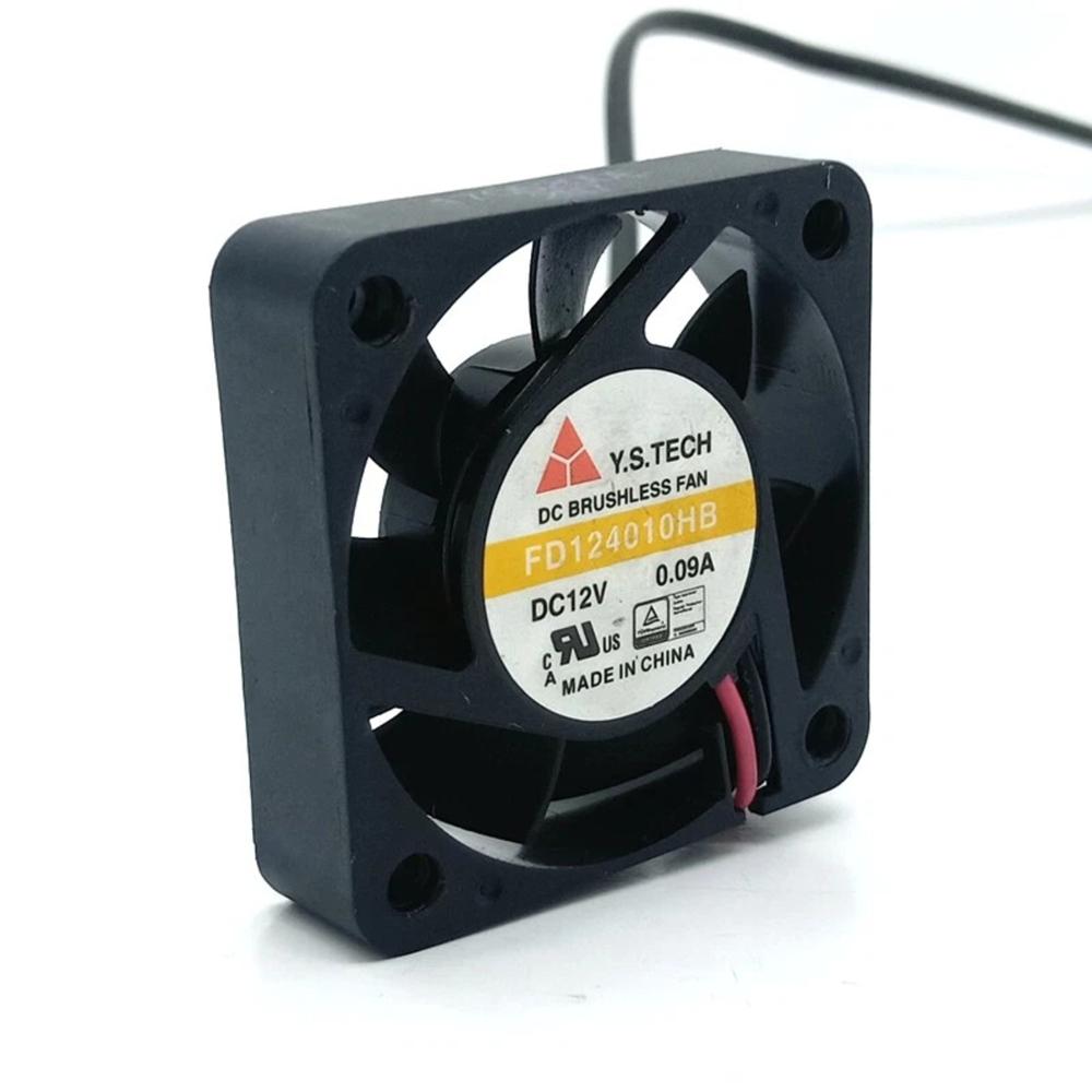 Y.S. TECH FD124010HB 12V DC 0.09A 4010mm Ball Bearing Industrial Axial Cooling Fan