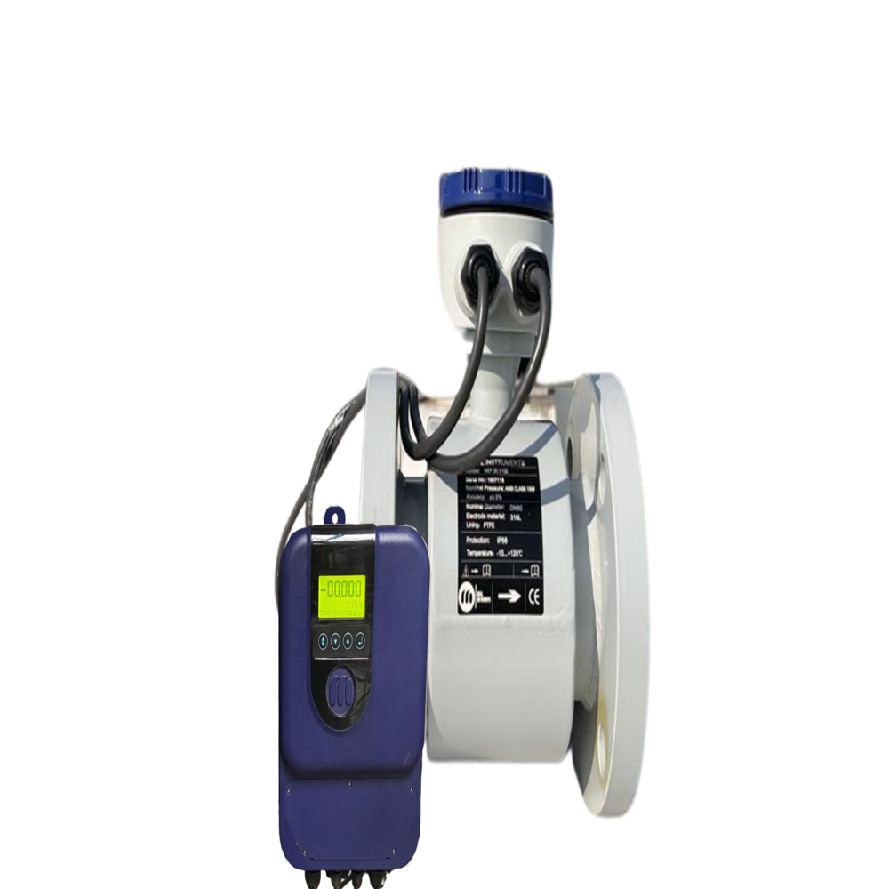 Mef 2100 Inline Electromagnetic Flow Meter A Remote Type - Accuracy: +-0.5 %