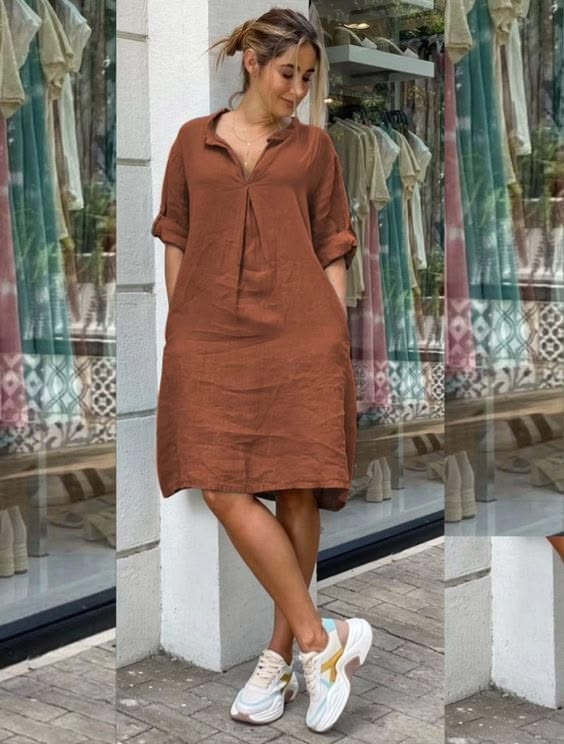 Linen One Piece Top
