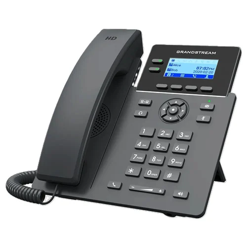 Grandstream Grp2602p - High-quality Plastic, 208x214x55mm | 2 Sip Accounts, Hd Voice, Integrated Poe, 5-way Conferencing