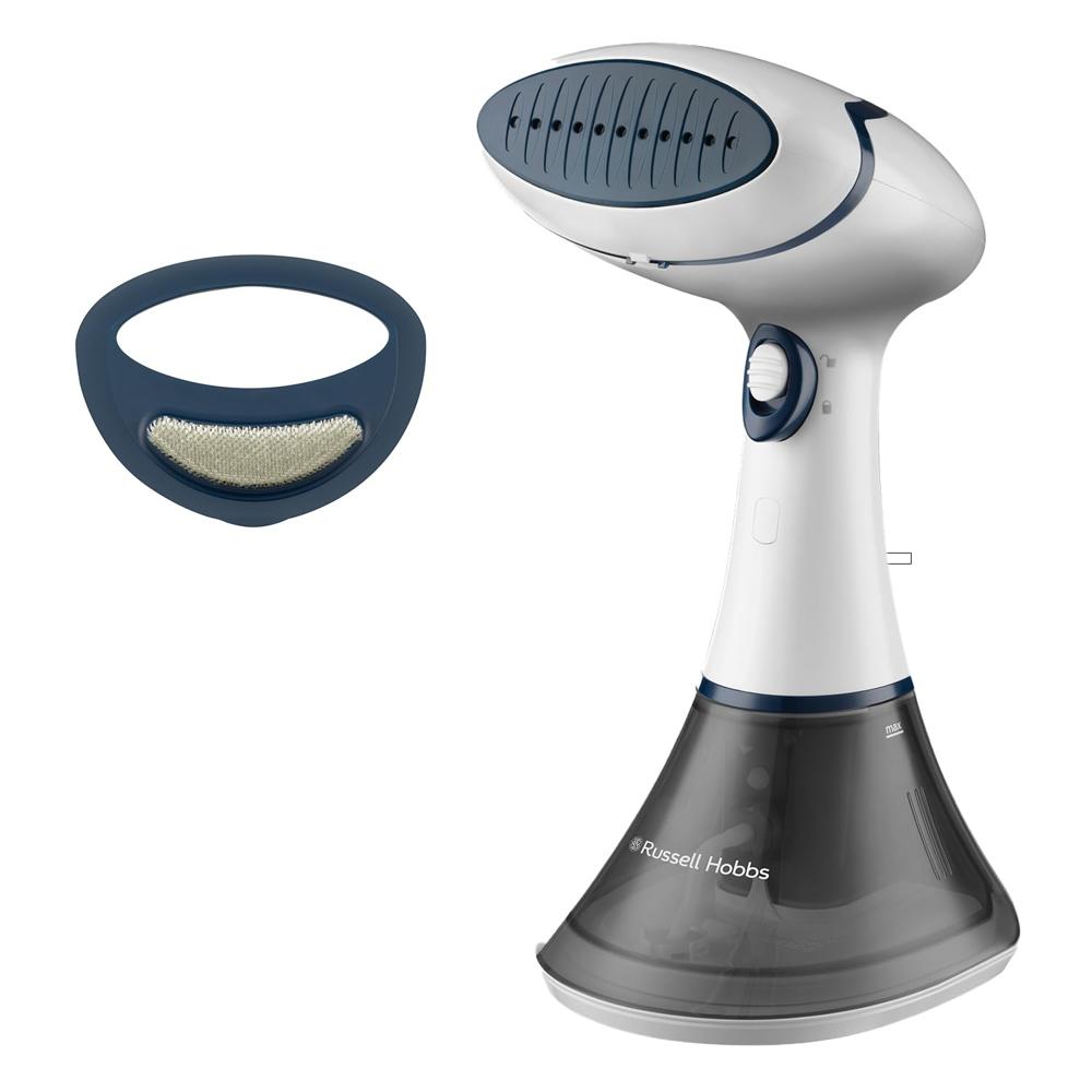 Russell Hobbs 1600W Steam Genie Handheld Garment Steamer | No Ironing Board Needed, Ready to Use in 45s |200 ml Detachable Water Tank, Compact Clothes Steamer, Home & Travel |10 m Steam Time, 25592-56
